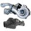 1047080 - BD Performance 6.4L Twin Turbo Assembly (With Intake) - Ford 2008 - 2010