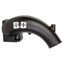 1041550 - BD X-Flow Power Intake Elbow - Black Powder Coated Dodge 1998 - 2002