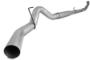 C6146PLM - MBRP 5-inch Turbo Back Exhaust - Aluminized NM/NT Dodge 2010-2012