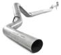 C6004PLM - MBRP's 4-inch Down Pipe Back PLM Series Exhaust System for your 2007-2010 GMC Chevy 6.6L Duramax LMM diesel pickup. Made from heavy gauge aluminized steel, this free-flow kit does not come with a muffler or exhaust tip.