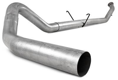C6126PLM - MBRP 4-inch Turbo Back Exhaust - Aluminized NM/NT Dodge 2007-2009