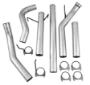 C6126PLM - MBRP 4-inch Turbo Back Exhaust - Aluminized NM/NT Dodge 2007-2009