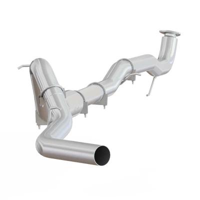 C6045P - MBRP 4-inch Down Pipe Back Exhaust - Aluminized WM/NT GM 2015.5-2016
