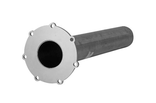 FP38113NB - FloPro 3.5-inch DPF Delete Pipe - Aluminized - Ford Powerstroke 6.4L 2008-2010