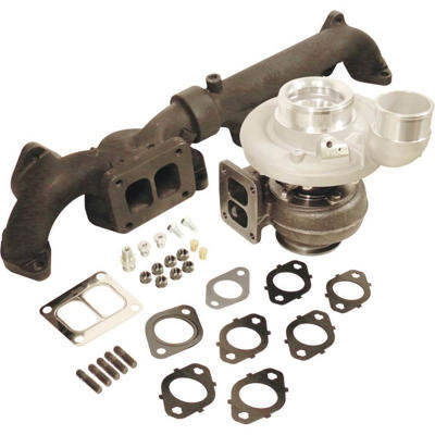 BD1045297 - BD Iron Horn Turbocharger Kit - S366SX-E/80 w/ 1.00 A/R ratio - Dodge 2007.5-2018 Cummins