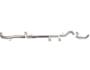 864NM - Flo-Pro 4-inch Down Pipe Back Exhaust - Aluminized No Muffler - GM 2011-2015 EC-CC/SB-LB