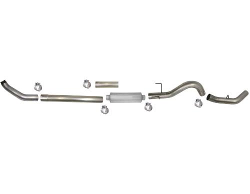 819 - Flo-Pro 4-inch Turbo Back Exhaust - Aluminized - Dodge 2004.5-2007 QC-MC/SB-LB-Dually