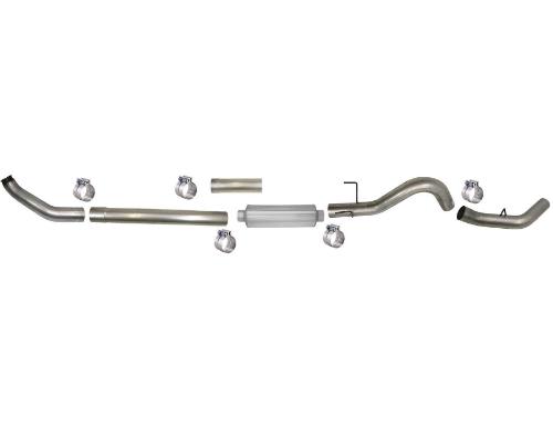 1848 - Flo-Pro 4-inch Turbo Back Exhaust - Aluminized Dodge 2010 - 2012