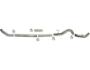 SS819NM - Flo-Pro 4-inch Turbo Back Exhaust - Stainless - No Muffler - Dodge 2004.5-2007 QC-MC/SB-LB-Dually