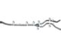 766 - Flo-Pro 5-inch Turbo Back DUAL Exhaust - Aluminized - Dodge 2010-2012