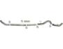 619NM - Flo-Pro 5-inch Turbo Back Exhaust - Aluminized - No Muffler - Dodge 2004.5-2007 EC-QC/SB-LB-Dually, MC/SB