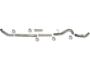 1639 - Flo-Pro 5-inch Turbo Back Exhaust - Aluminized - No Muffler - Dodge 2007 - 2009