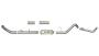 1674 - Flo-Pro 5-inch Turbo Back Exhaust - Aluminized Dodge 2013 - 2018