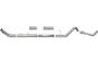 1673 - Flo-Pro 5-inch Turbo Back Exhaust - Aluminized - No Muffler - Dodge 2013 - 2018