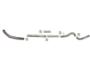 605NM - Flo-Pro 5-inch Turbo Back Exhaust - Aluminized - No Muffler - Dodge 2003-2004 EC-QC/SB-LB-Dually