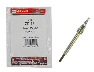 ZD-15 - OEM Motorcraft Glow Plug for 2008-2010 Ford Powerstroke 6.4L Diesel trucks