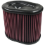 Picture of S&B Cold Air Intake Replacement Filter - Oiled - GMC/Chevy 6.6L Duramax 2011-2016 - New Style Oval Filter