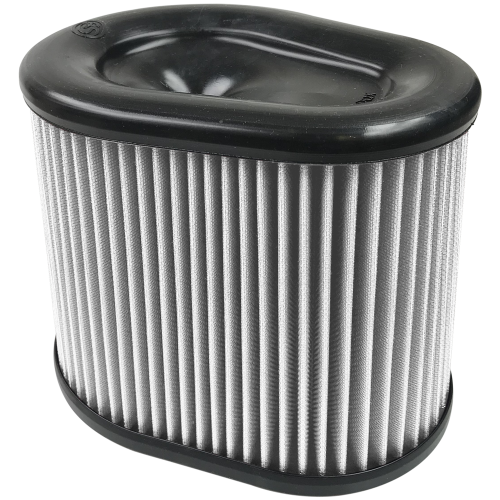 Picture of S&B Cold Air Intake Replacement Filter - Dry - GMC/Chevy 6.6L Duramax 2011-2016 - New Style Oval Filter