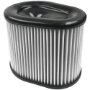 Picture of S&B Cold Air Intake Replacement Filter - Dry - GMC/Chevy 6.6L Duramax 2011-2016 - New Style Oval Filter