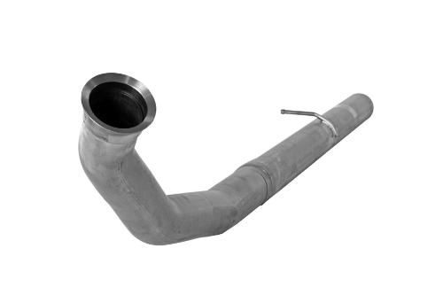 Picture of Mel's Manufacturing 4" DPF & Cat Delete Pipe - Aluminized Dodge 6.7L Cummins 2007.5-2012