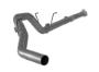 Picture of Mel's Manufacturing 4" Down Pipe Back Exhaust - Aluminized  Dodge 6.7L Cummins  2013-2018 