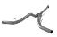 Picture of Mel's Manufacturing 5" Down Pipe Back DUAL Exhaust - Aluminized Ford 6.7L Powerstroke 2011-2019