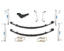 Picture of BDS Suspension 2" Leveling Kit w/ Curved U-Bolts - Ford 6.0L/7.3L Powerstroke 1999-2004