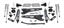 Picture of BDS Suspension 2.5" Radius Arm Lift Kit - Ford 6.7L Powerstroke 2011-2016 (W/ Fox Coilovers)
