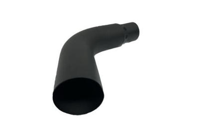Picture of Flo-Pro Exhaust Tip 4" - 5" x 22" Turn Out - Black - GMC/Chevy 6.6L Duramax 2017-2022