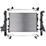 Picture of XDP X-TRA Cool Direct Fit Replacement Radiator Main - Ford 6.7 PowerStroke 2017-2022