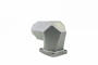 Picture of Sinister Diesel (Hexagon) Intake Elbow - Gray - Ford 6.0L Powerstroke 2003-2007